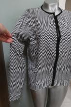 River Woods prachtige blouse zwart wit 40, Maat 38/40 (M), River Woods, Zwart, Ophalen of Verzenden