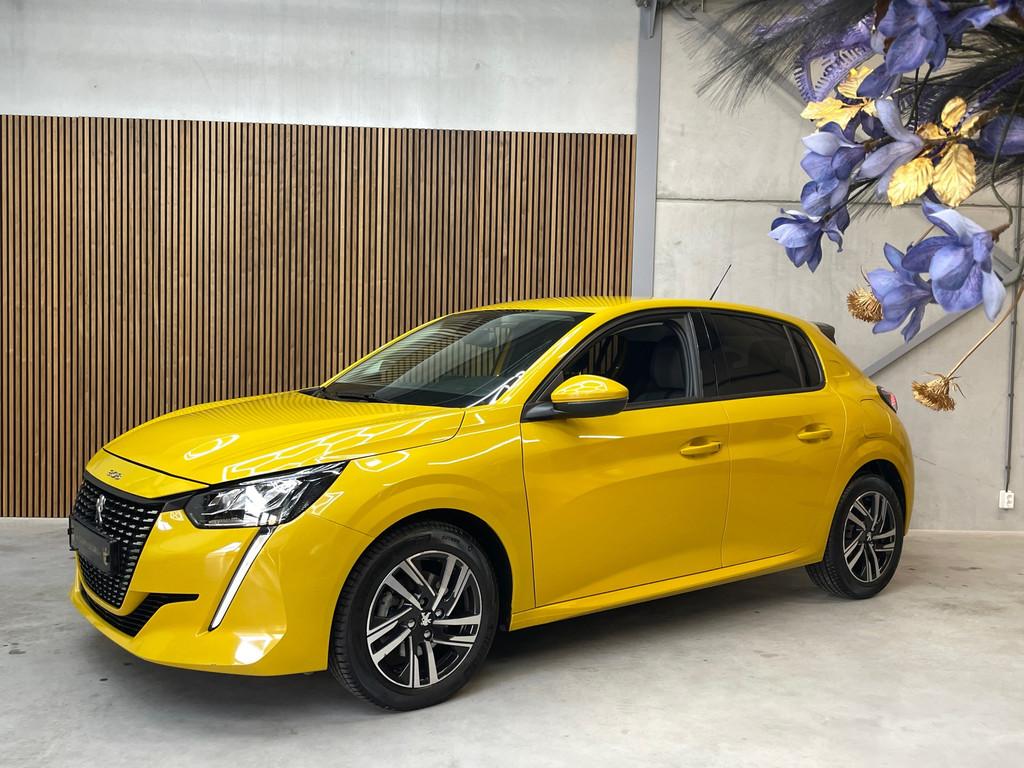 Peugeot 208 1.2 Turbo Allure Pack AUTOMAAT, 101 pk, Gebruikt, Leder en Stof, Bedrijf