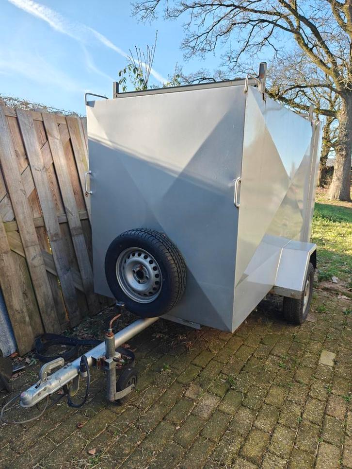 Stevige en ruime metalen aanhanger gookar, Auto diversen, Aanhangers en Bagagewagens, Gebruikt, Ophalen