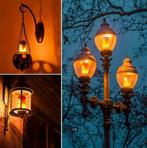 Klein model led vuurlamp (met net echt vuur), Led-lamp, Minder dan 30 watt, Zo goed als nieuw, E27 (groot)