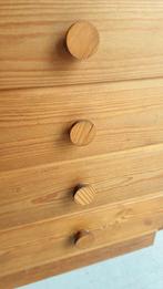 Vintage ladekastje, kastje met 6 lades, grenen hout, Minder dan 50 cm, Gebruikt, 5 laden of meer, Vintage