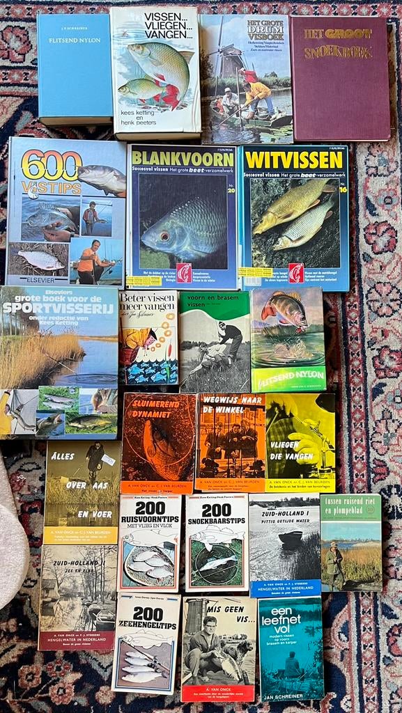 Hengelsportboeken, Ophalen, Gebruikt