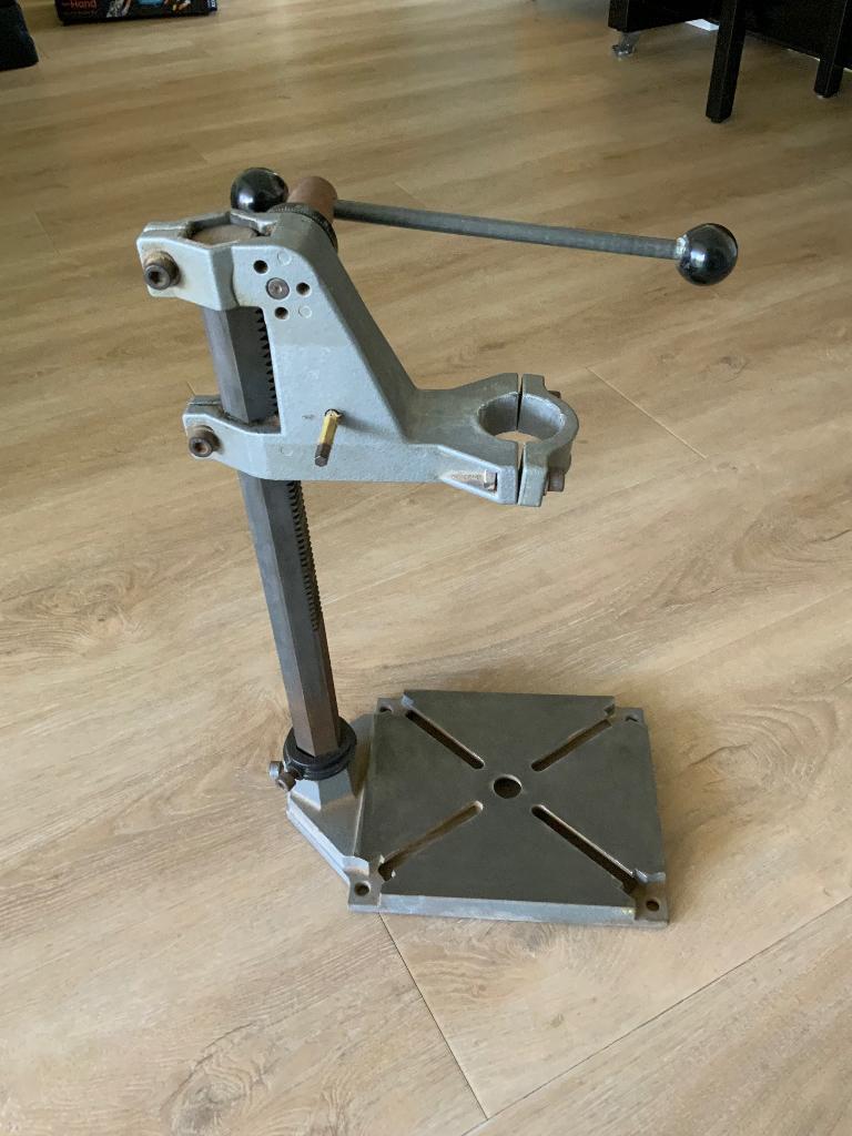 Boorstandaard, Ophalen, Gebruikt, Kolomboormachine