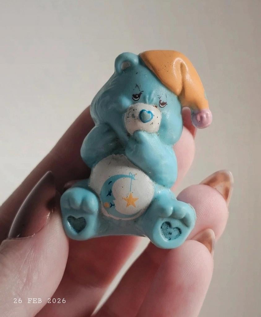 Vintage Troetelbeer Slaapbeertje Figuur, Verzamelen, Ophalen of Verzenden, Gebruikt