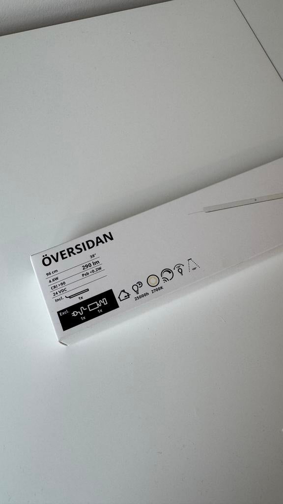 Ikea Översidan Kastverlichting - Nieuw in doos, Kunststof, Wit, Nieuw, Ophalen of Verzenden