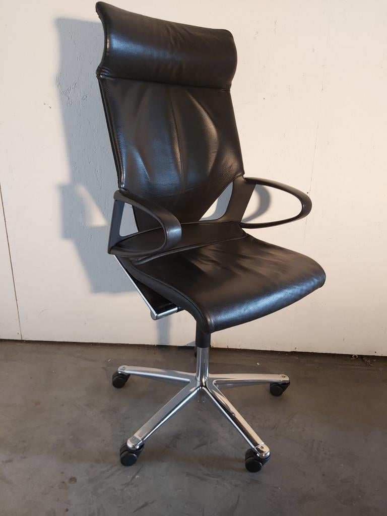 Nette Wilkhahn bureraustoel, Ophalen, Gebruikt, Zwart, Bureaustoel