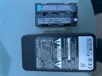 Sony NP-F330 batterij en BC-V615 oplader, Ophalen of Verzenden, Gebruikt