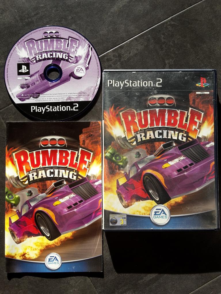 PS2 - Rumble Racing - PlayStation 2, Spelcomputers en Games, Games | Sony PlayStation 2, Zo goed als nieuw, Racen en Vliegen, 1 speler
