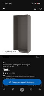 Pax kast basis 3x, Ophalen, 200 cm of meer, 50 tot 100 cm, Zo goed als nieuw
