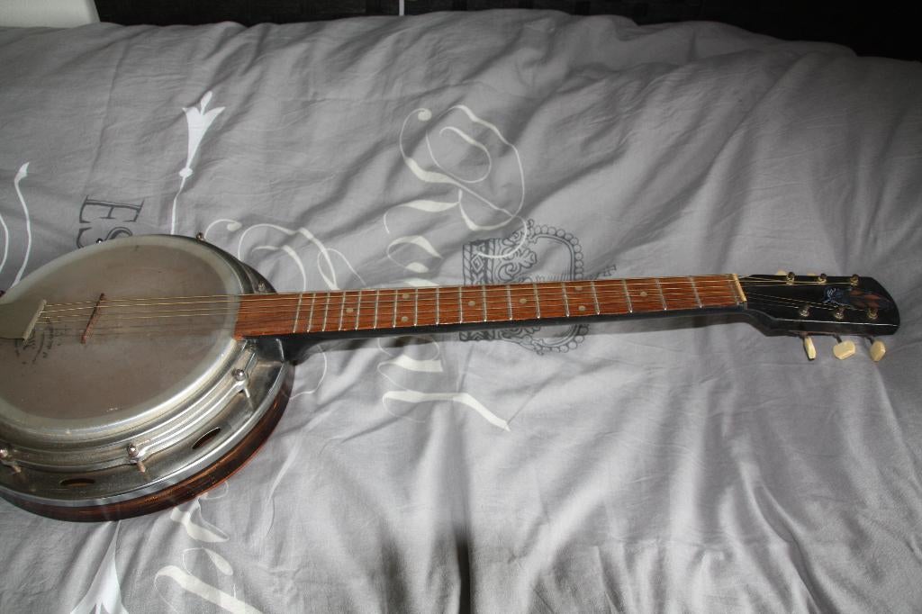 banjo, Muziek en Instrumenten, Snaarinstrumenten | Banjo's, Ophalen of Verzenden, Gebruikt, Mandolinebanjo