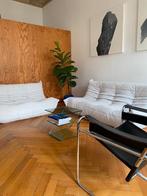 Ligne Roset - Togo - Bankstel/Set (2-delig) - Bouclé Wit, 150 tot 200 cm, Zo goed als nieuw, Rechte bank, Stof