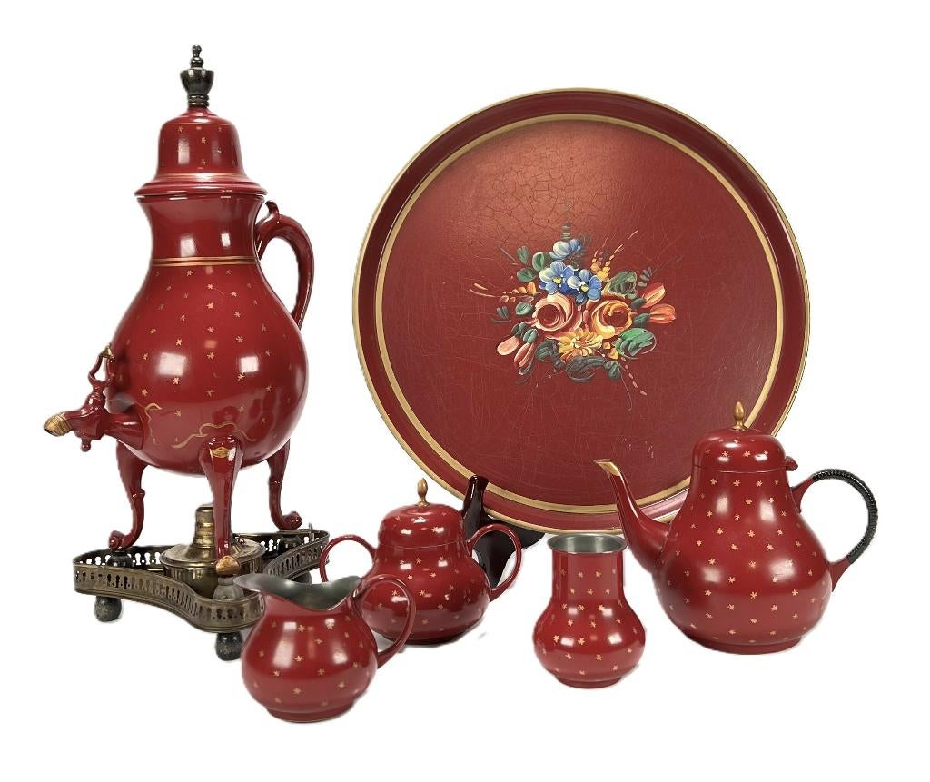 647. Tinnen servies, Kurz Edeltin - tweede helft 20e eeuw, Ophalen of Verzenden