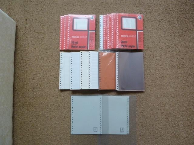 Esveha ringband papier 17-rings A5 formaat, Diversen, Papierwaren, Nieuw, Ophalen of Verzenden