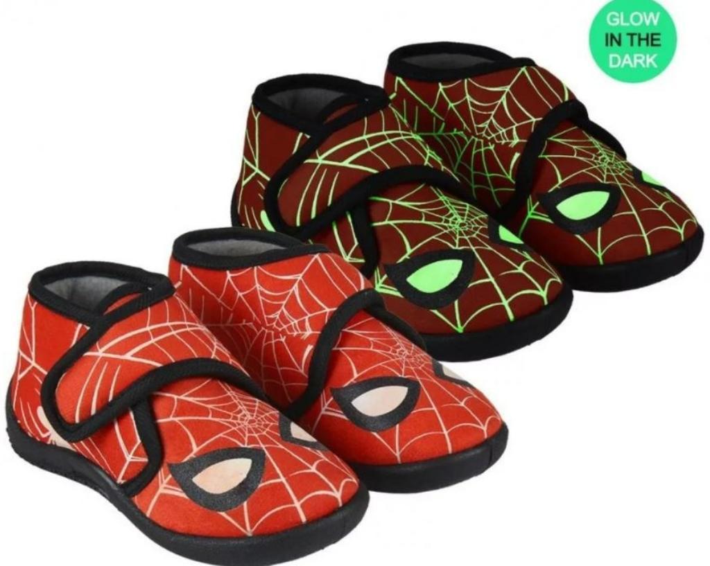 Spiderman Pantoffels - Glow in the Dark - Maat 23 - 24 - 25, Kinderen en Baby's, Kinderkleding | Schoenen en Sokken, Overige typen