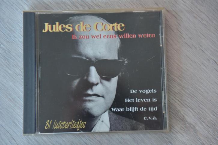 JULES DE CORTE -- IK ZOU WEL EENS WILLEN WETEN, Cd's en Dvd's, Cd's | Nederlandstalig, Zo goed als nieuw, Overige genres, Boxset