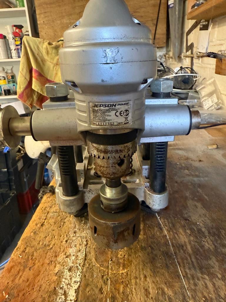 Kruistafel voor staande boormachine, 450 x 170 mm precisiekruistafel
