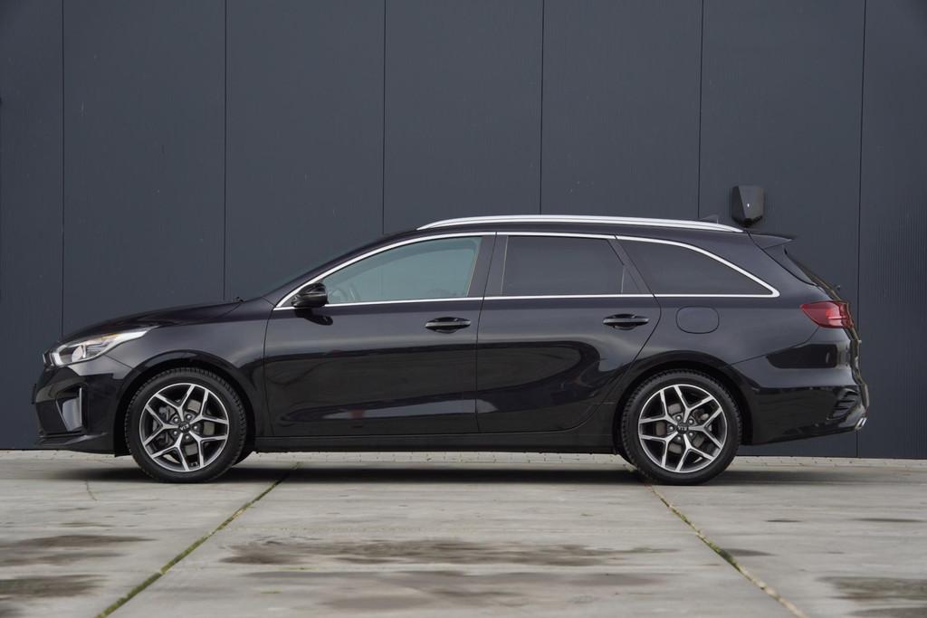 Kia Ceed Sportswagon 1.0 T-GDi GT-Line GT Line Edition 2021, Voorwielaandrijving, Gebruikt, Leder en Stof, Zwart