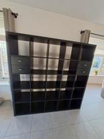 IKEA Kallax Kast 5x5 Zwart met 2 Lade-inzetstukken, Ophalen