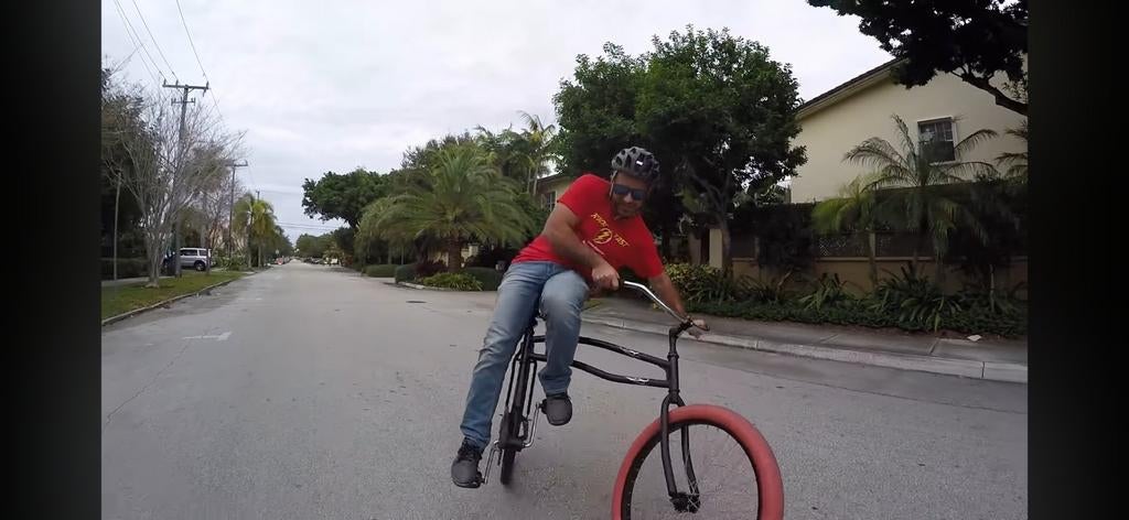 Swing King swingbike, Fietsen en Brommers, Ophalen, Staal