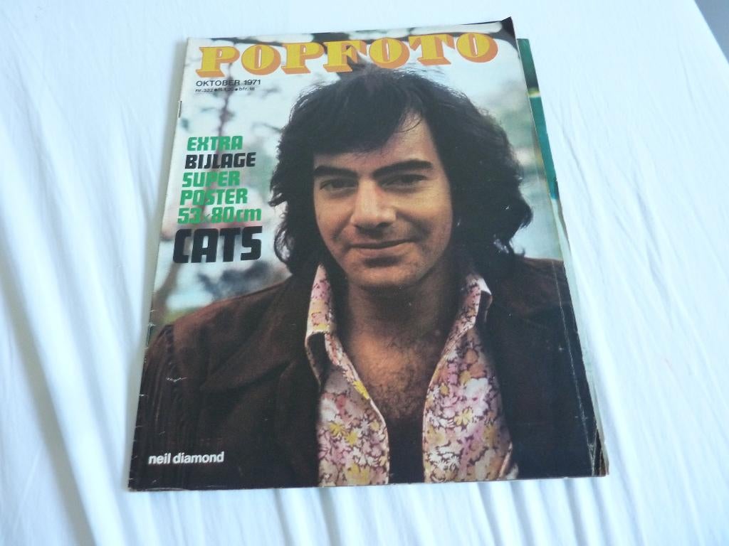 POPFOTO 1971-CATS--BYRDS-WHO-T TURNER-C STEVENS-J LENNON, Verzamelen, Verzenden, 1960 tot 1980, Tijdschrift