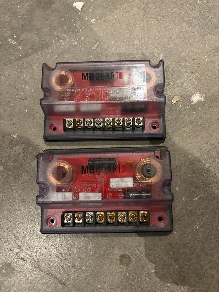 MB Quart 2-weg frequentie crossover RXC 216, Ophalen of Verzenden, Gebruikt