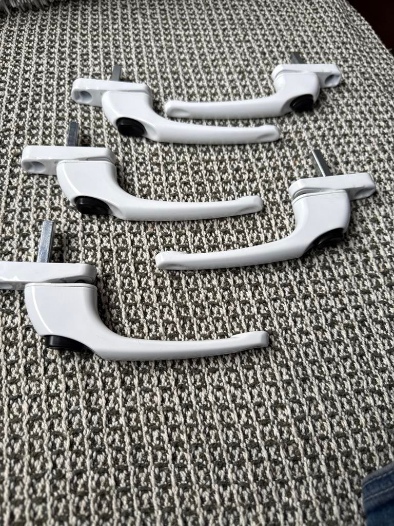 Caravan raamhendels - Set van 5, Caravans en Kamperen, Caravan accessoires, Ophalen of Verzenden, Zo goed als nieuw