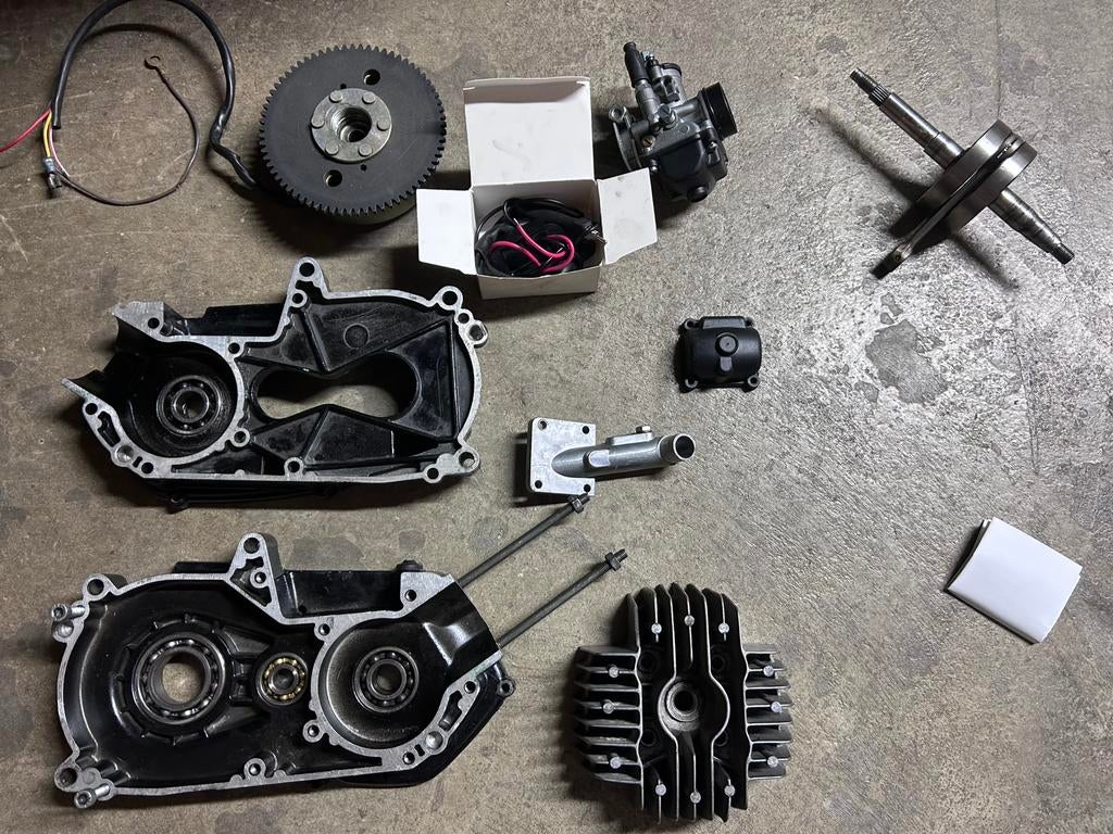 Tomos onderdelen, Verzenden, Gebruikt, Blok