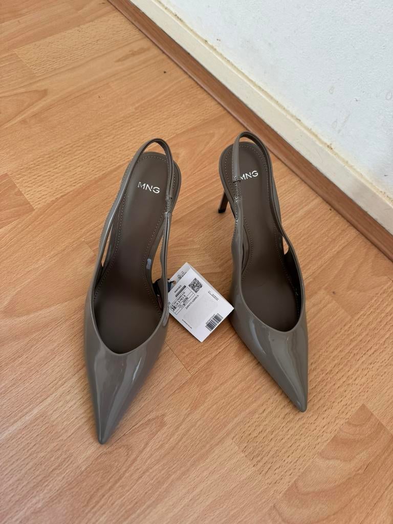 Mango Hoge hakken - mottled light grey 38, Kleding | Dames, Schoenen, Pumps, Nieuw, Ophalen of Verzenden, Grijs