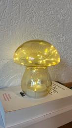 Paddenstoel lampje, Ophalen of Verzenden, Nieuw, Glas, Minder dan 50 cm