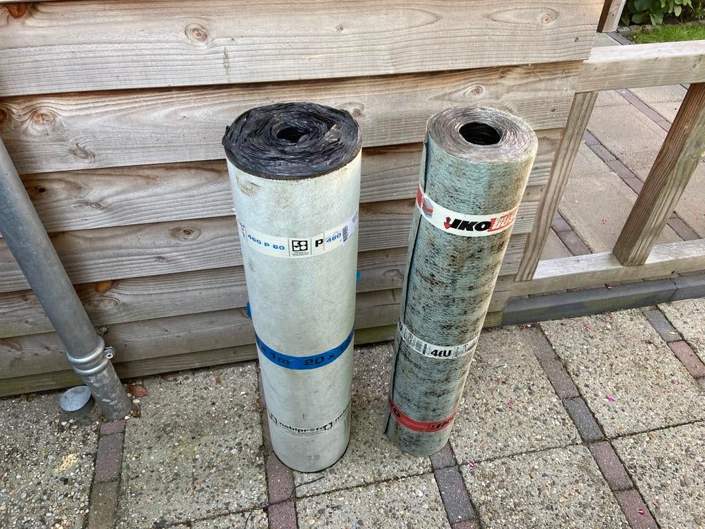 2 rollen onderlaag a-kwaliteit! Moet nu weg !!!, Overige materialen, Zwart, Nieuw, Ophalen of Verzenden