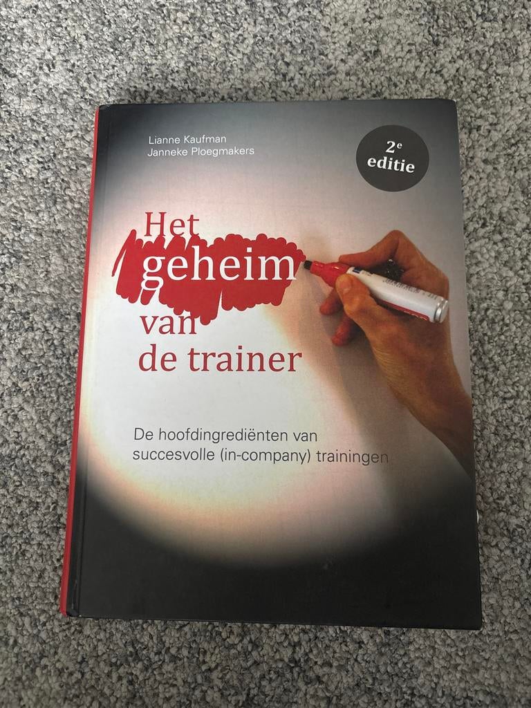 Het geheim van de trainer - 2e editie, Ophalen of Verzenden, Zo goed als nieuw