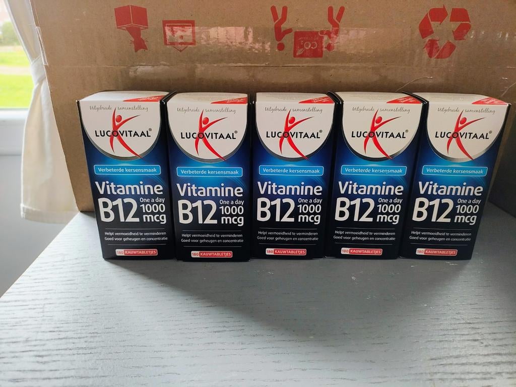 Lucovitaal Vitamine B12 1000 mcg - Houdbaar tot 2028, Ophalen of Verzenden, Nieuw, Poeder of Drank