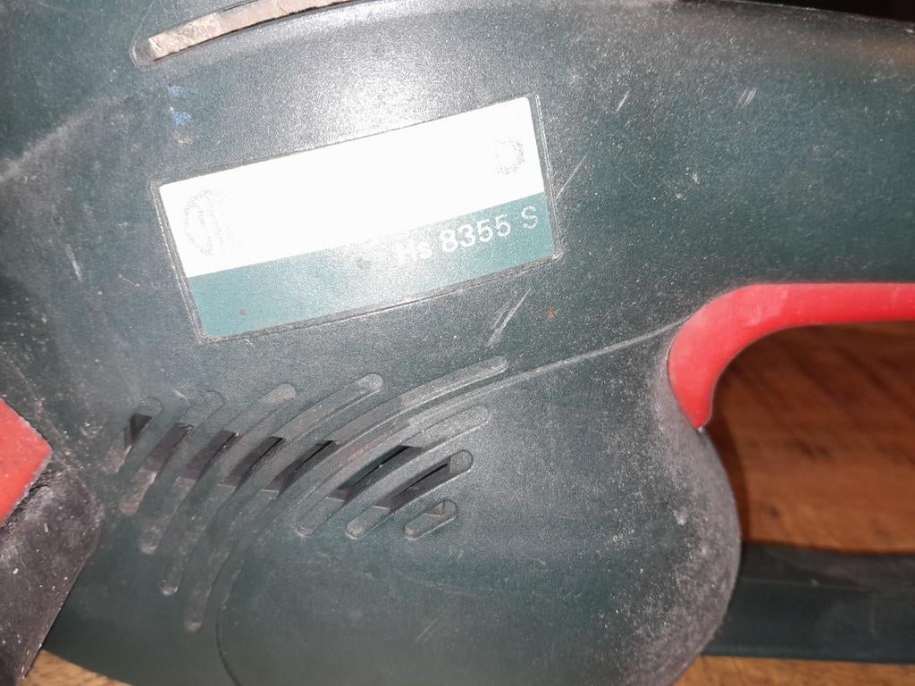 Heggenschaar met 60 cm blad, Ophalen