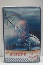 KLM CONSTELLATION VLIEGTUIG BORD met LOGO KLM, Verzamelen, Retro, Ophalen of Verzenden, Huis en Inrichting