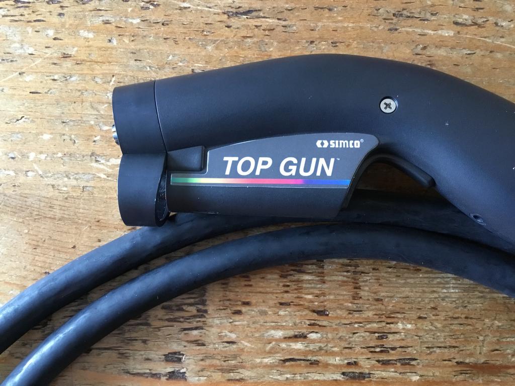 T.e.a.b. Simco topgun luchtpistool voor ionisatie generator, Ophalen of Verzenden, Nieuw