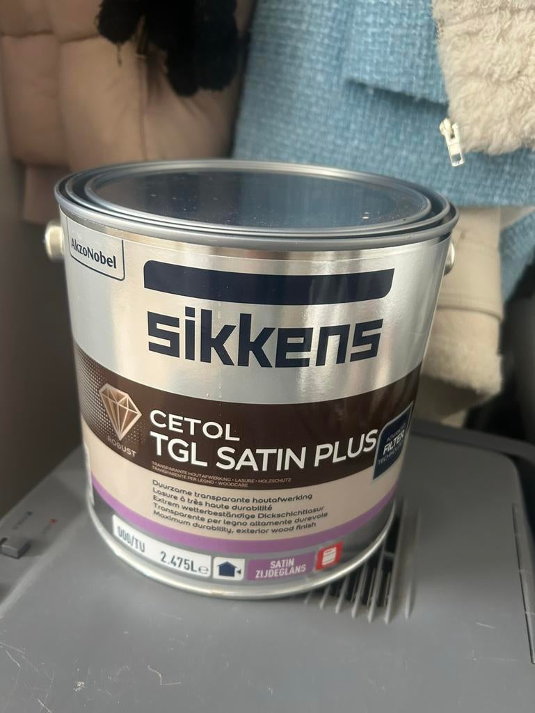 Sikkens transparante bites, Ophalen of Verzenden, Nieuw, Wit