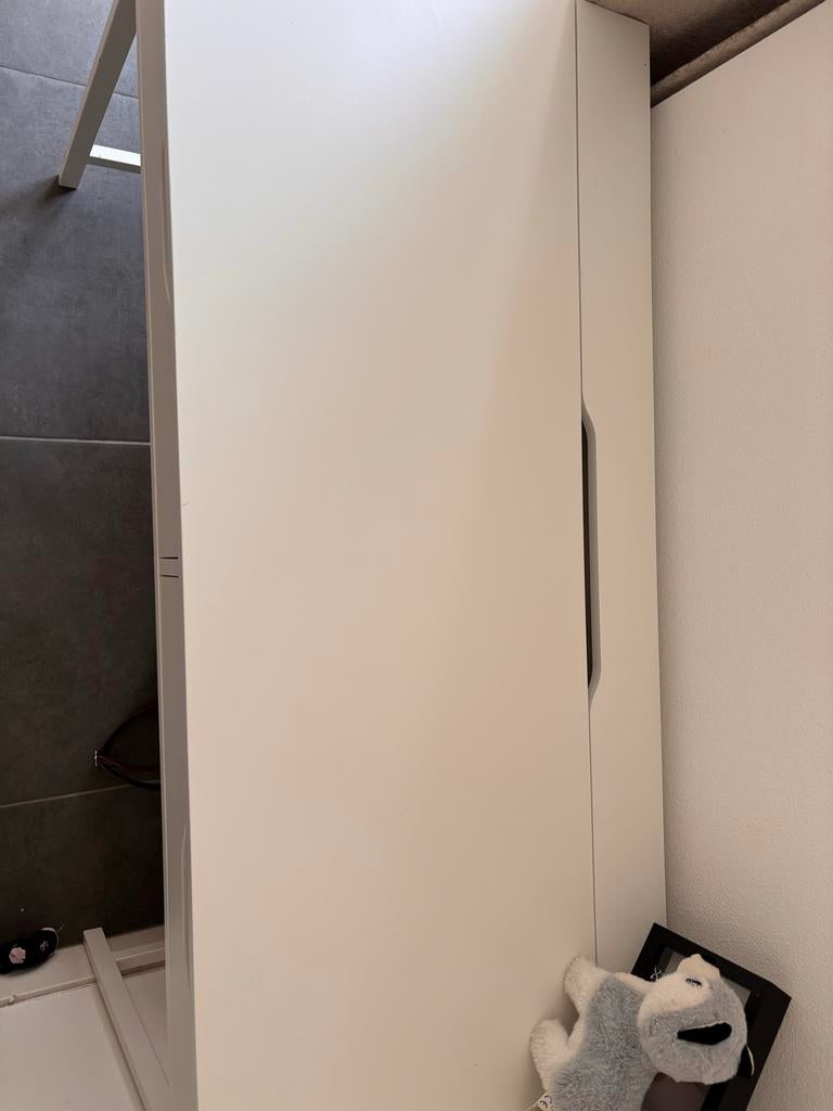 IKEA Alex bureau wit 100x48cm met 2 lades, Ophalen, Gebruikt, Met lades, IKEA