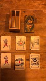 Antieke speelkaarten compleet, Ophalen