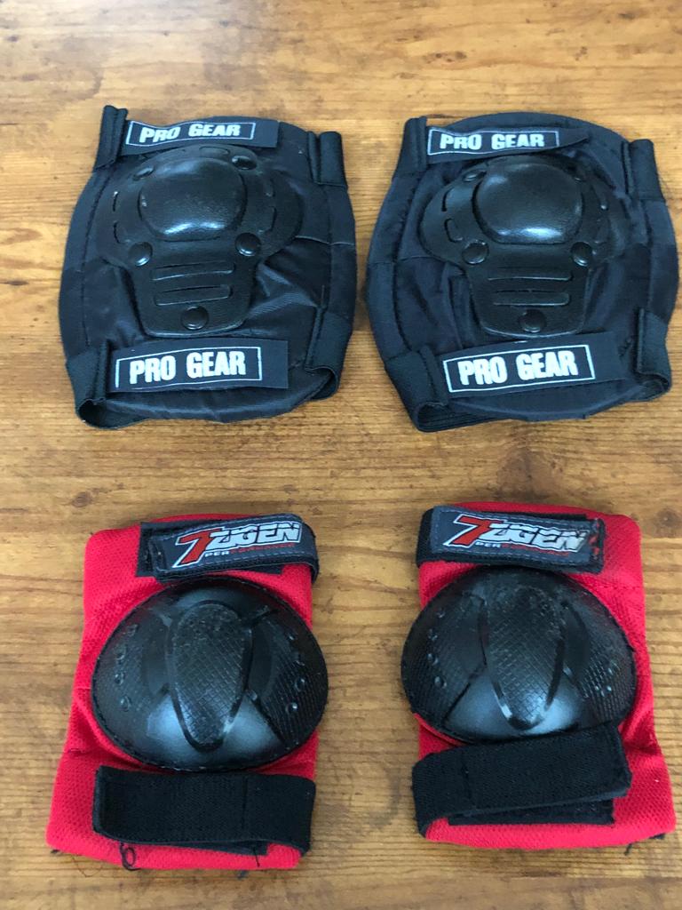 BESCHERMERS VOOR SCHAATSEN,SKATEN, FIETSEN, Ophalen of Verzenden, Zo goed als nieuw