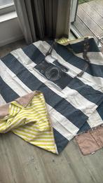 dekbedovertrek 1p Covers &Co 2 kanten met molton, Eenpersoons, Wit, Dekbedovertrek, Ophalen of Verzenden