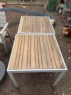2x IKEA Själland tuintafels 70x70cm, Ophalen, Gebruikt, Vierkant, Hout