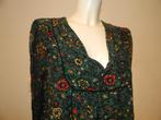 BA&SH prachtige dennen groene blouse bloemen kleur 40, Kleding | Dames, Maat 38/40 (M), Verzenden, Zo goed als nieuw, Ba&sh