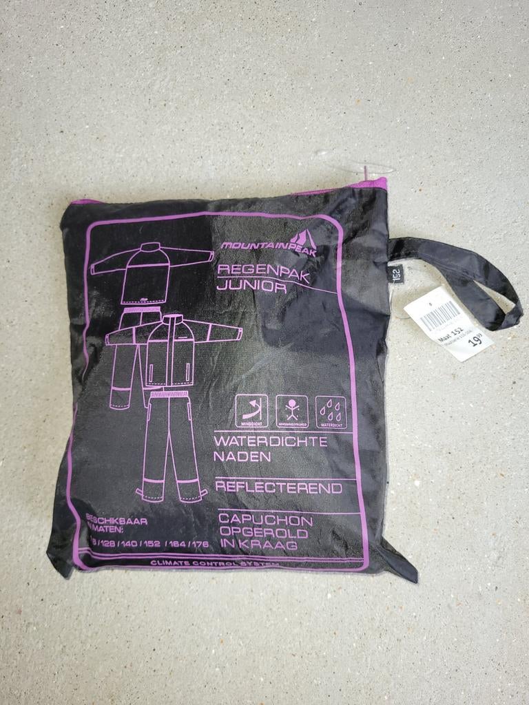 Mountain Peak regenpak maat 152, Ophalen of Verzenden