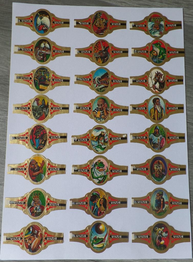 Sigarenbanden meerdere series, Verzamelen, Rookartikelen, Aanstekers en Luciferdoosjes, Ophalen of Verzenden, Zo goed als nieuw