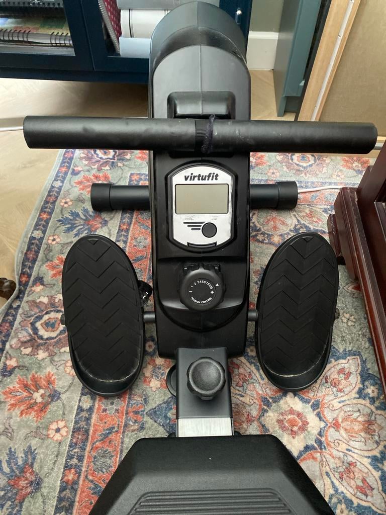 VirtuFit Roeitrainer - opklapbaar. Display defect, Sport en Fitness, Fitnessapparatuur, Ophalen, Gebruikt, Metaal, Roeitrainer