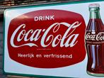 Vintage Coca-Cola Emaille Reclamebord - Heerlijk en Verfriss, Ophalen