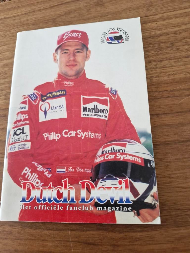 Dutch Devil: Het officiële fanclub magazine Jos Verstappen, Ophalen of Verzenden