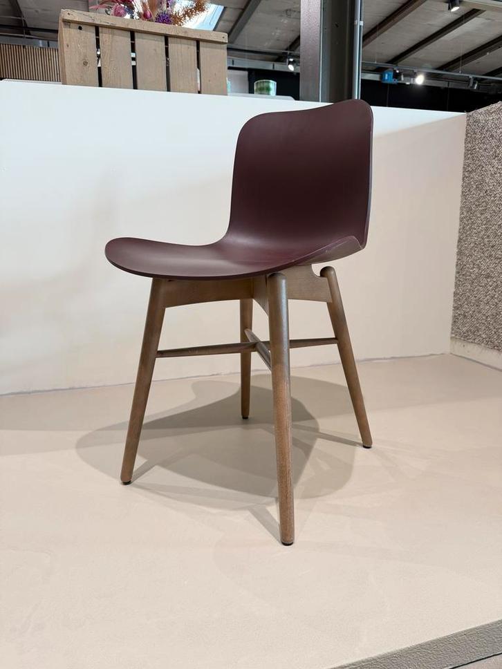 NORR11 Langue Original Eetkamerstoel - Diverse Kleuren, Huis en Inrichting, Stoelen, Nieuw, Eén, Hout, Overige kleuren, Ophalen of Verzenden