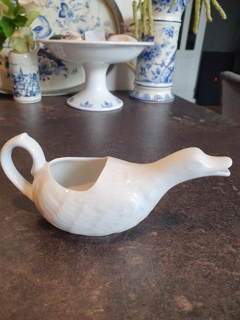 Frans porseleinen schenk/ drink kannetje, Antiek en Kunst, Antiek | Servies los, Ophalen of Verzenden
