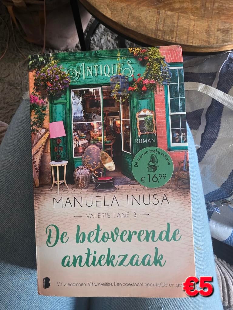 De betoverende antiekzaak Manuela inusa, Ophalen of Verzenden, Zo goed als nieuw